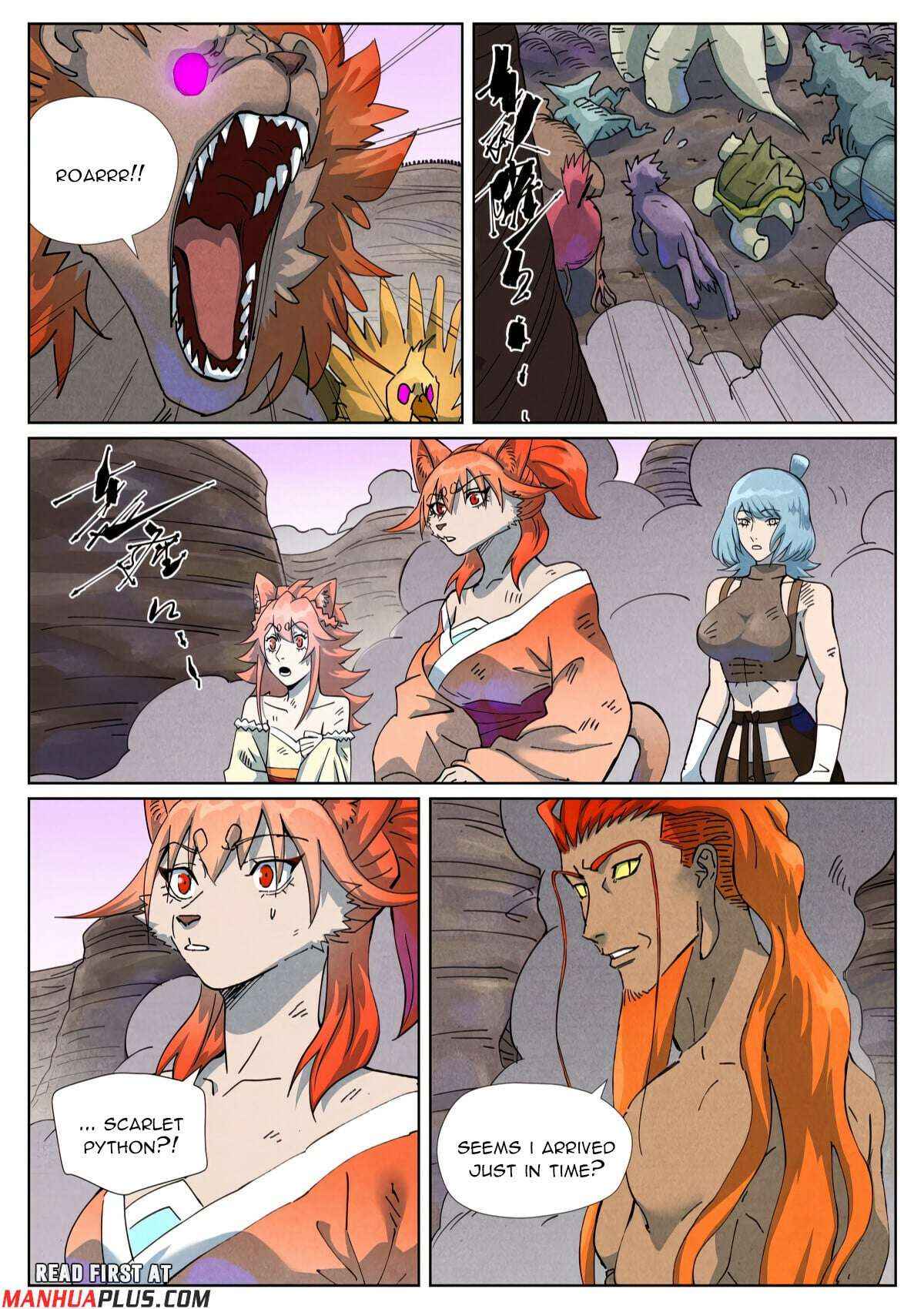 Tales Of Demons And Gods Chapter 513.6 page 9 - 