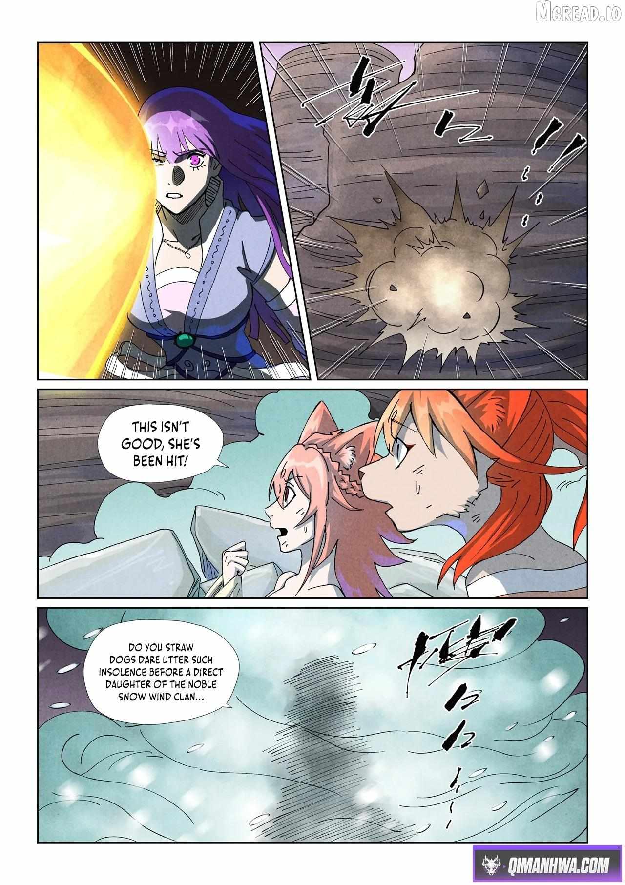 Tales Of Demons And Gods Chapter 517.1 page 4 - 