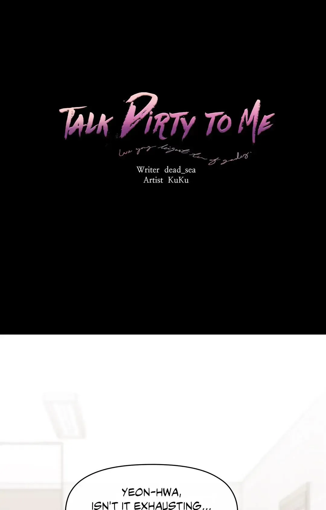 Talk Dirty to Me Chapter 34 page 1 - 