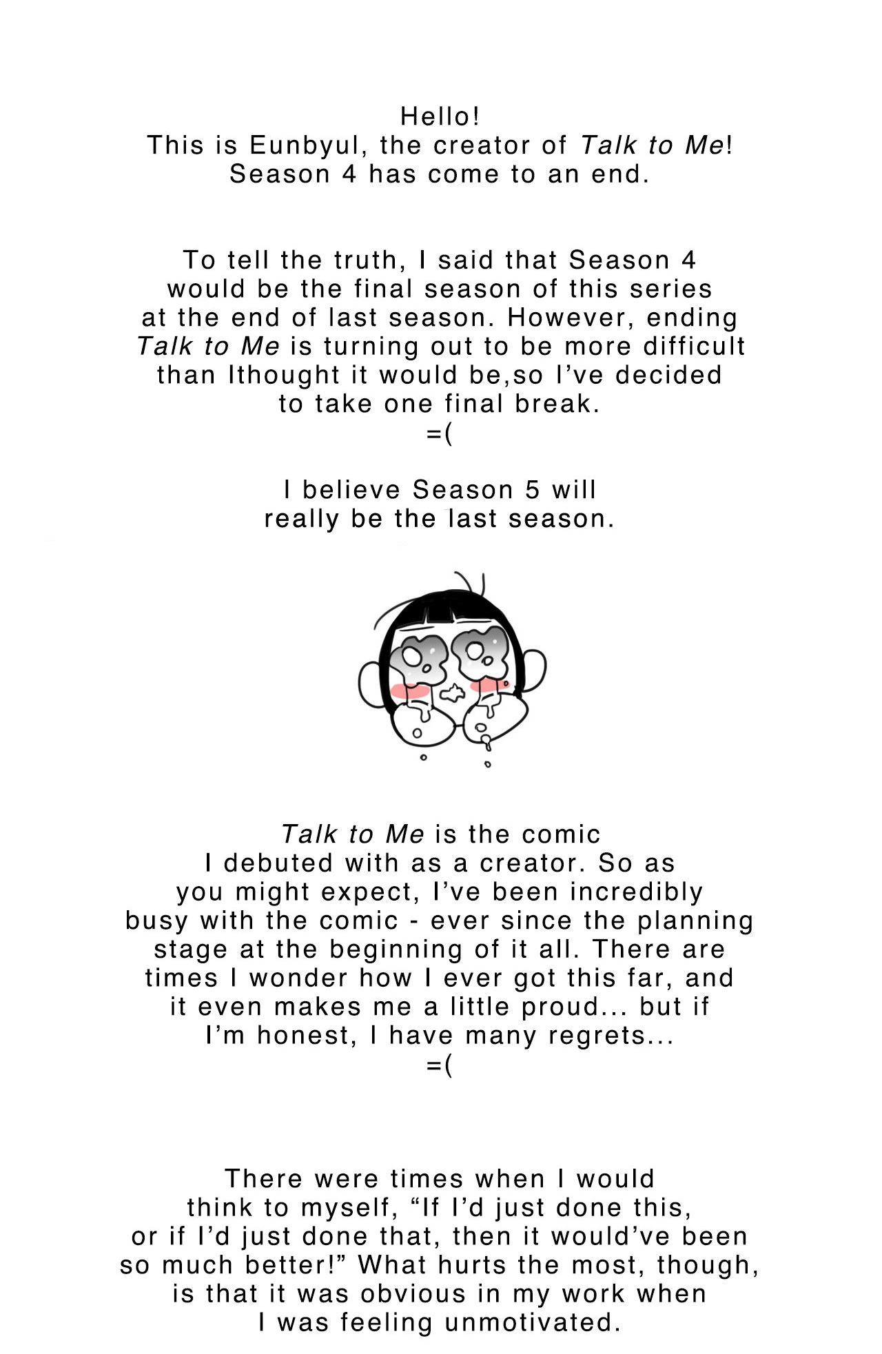 Talk to Me Chapter 114 page 1 - 