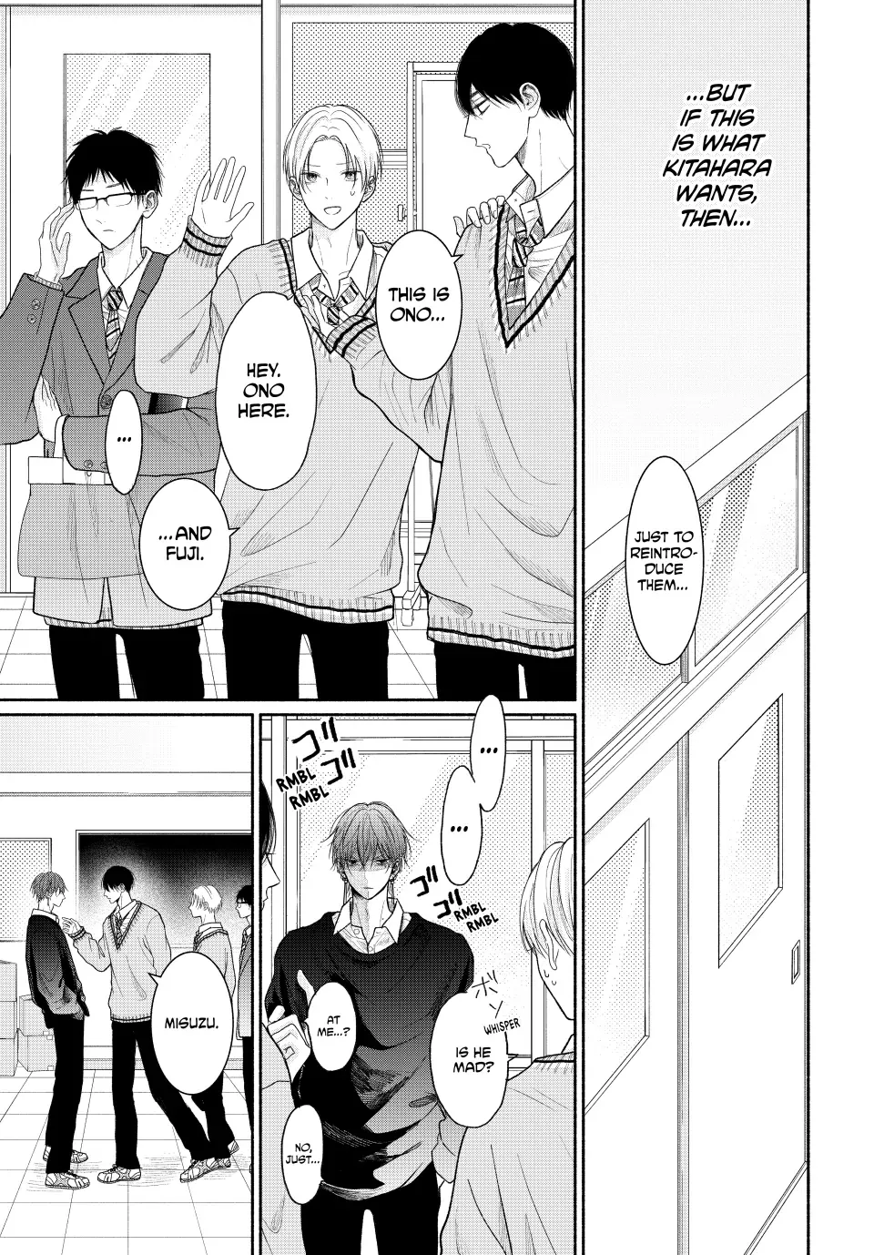 Tamaranai no wa Koi na no ka Chapter 14.1 page 11 - 