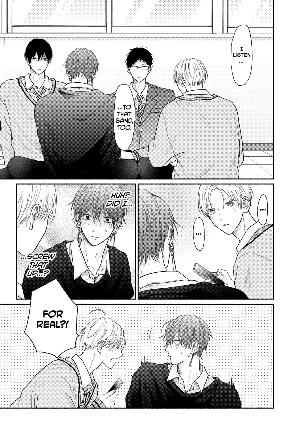 Tamaranai no wa Koi na no ka Chapter 14.1 page 19 - 