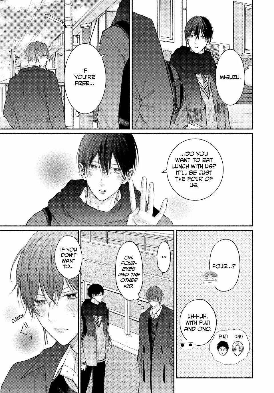 Tamaranai no wa Koi na no ka Chapter 14.1 page 9 - 