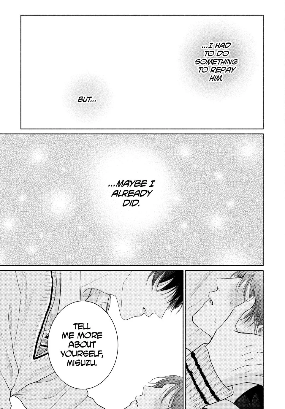 Tamaranai no wa Koi na no ka Chapter 14 page 37 - 