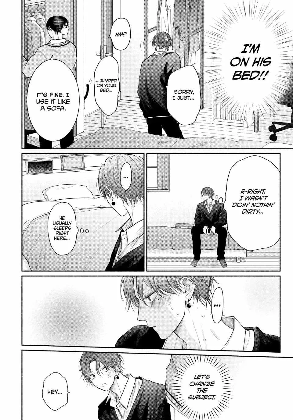 Tamaranai no wa Koi na no ka Chapter 16.1 page 17 - 
