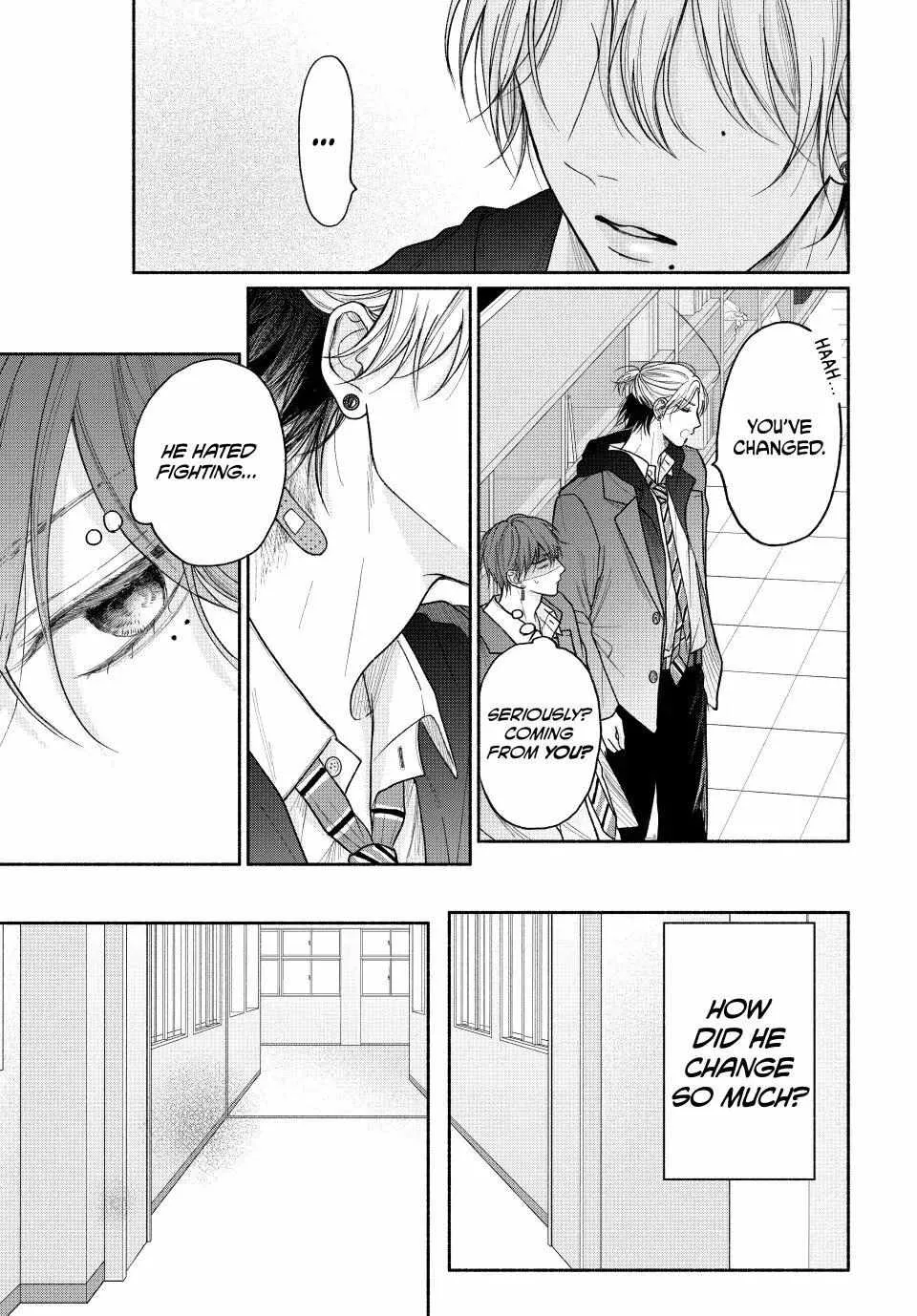 Tamaranai no wa Koi na no ka Chapter 17.1 page 19 - 
