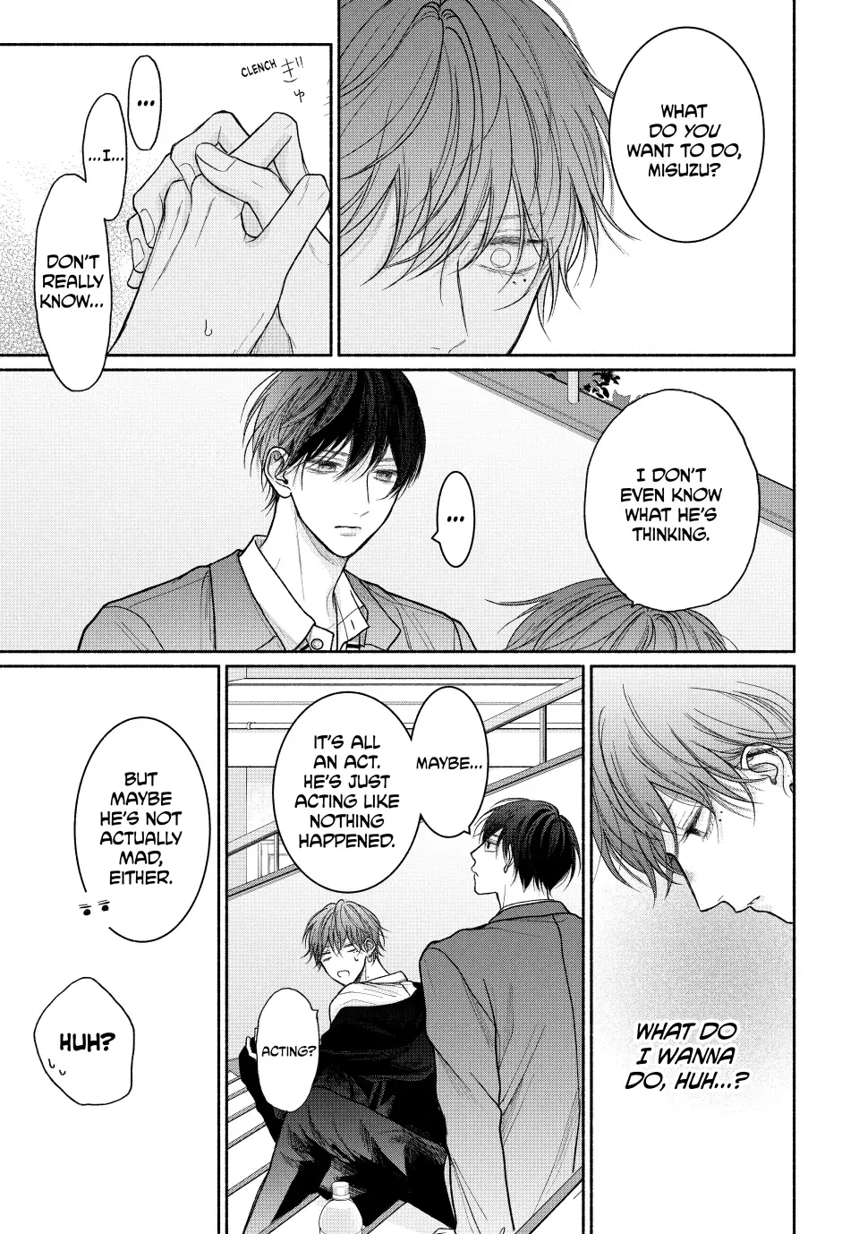 Tamaranai no wa Koi na no ka Chapter 18.1 page 8 - 