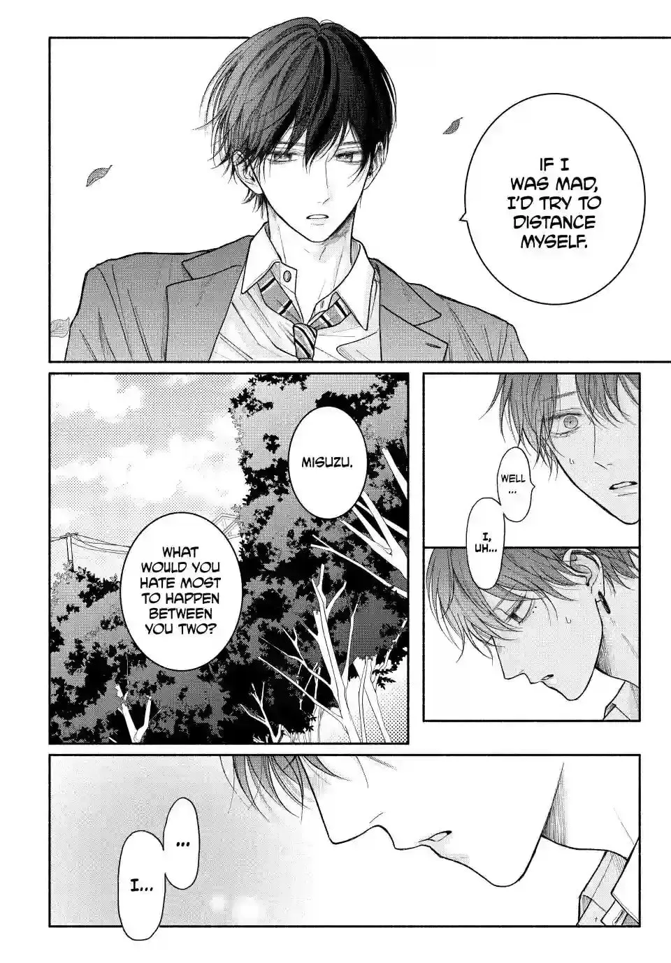 Tamaranai no wa Koi na no ka Chapter 18 page 8 - 