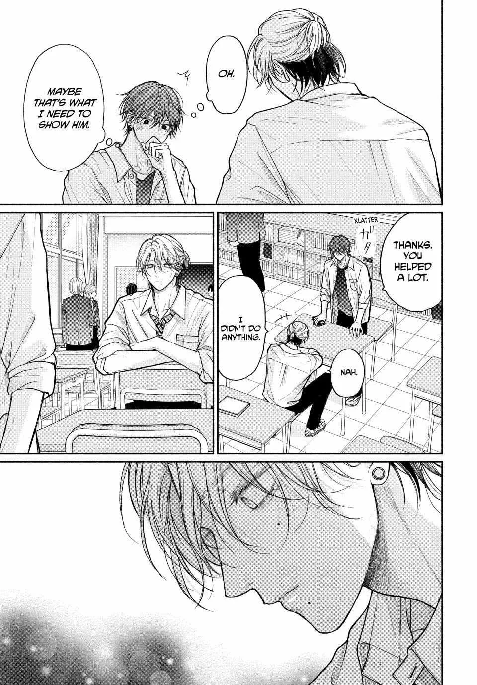 Tamaranai no wa Koi na no ka Chapter 22.1 page 9 - 
