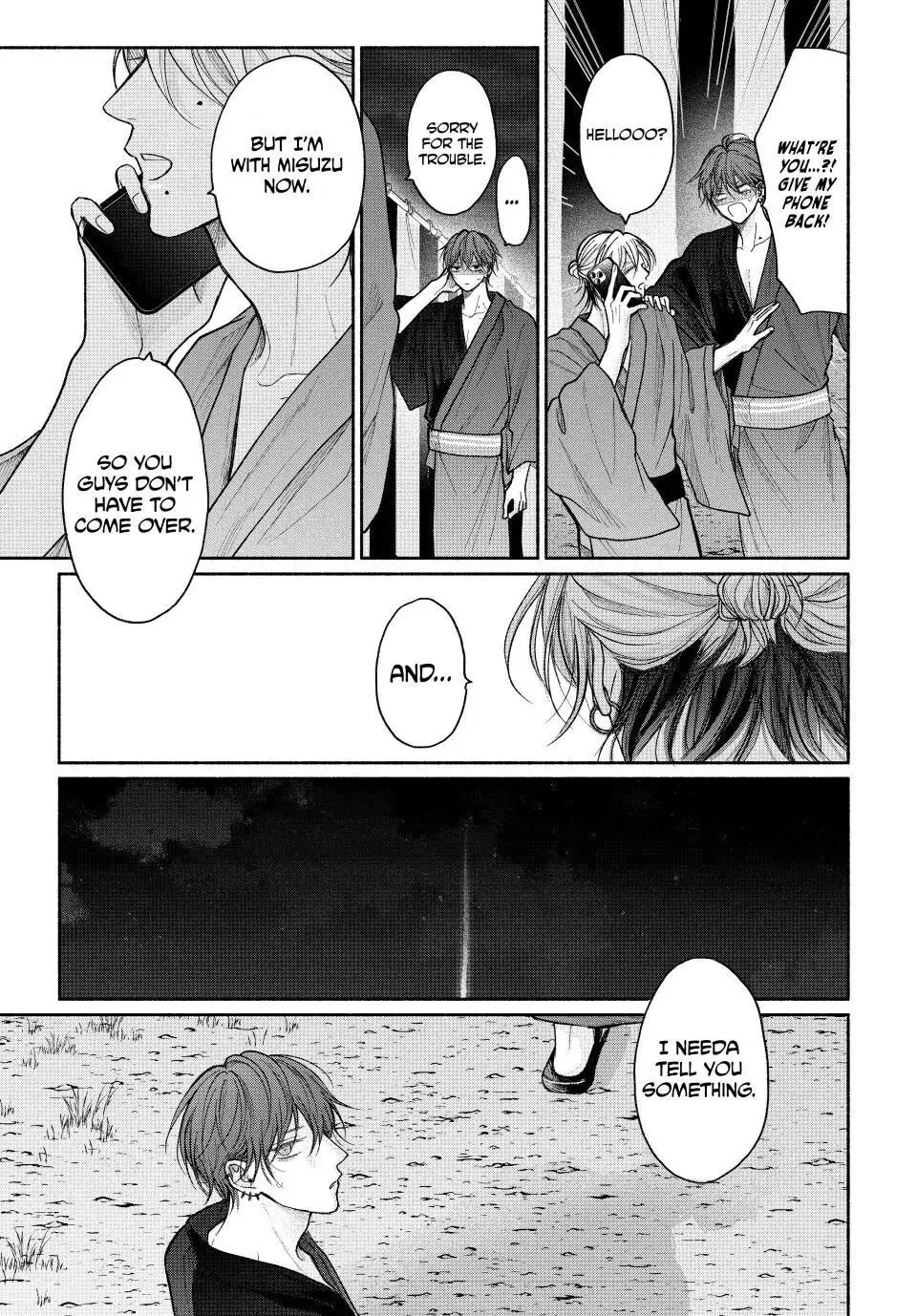 Tamaranai no wa Koi na no ka Chapter 24 page 35 - 
