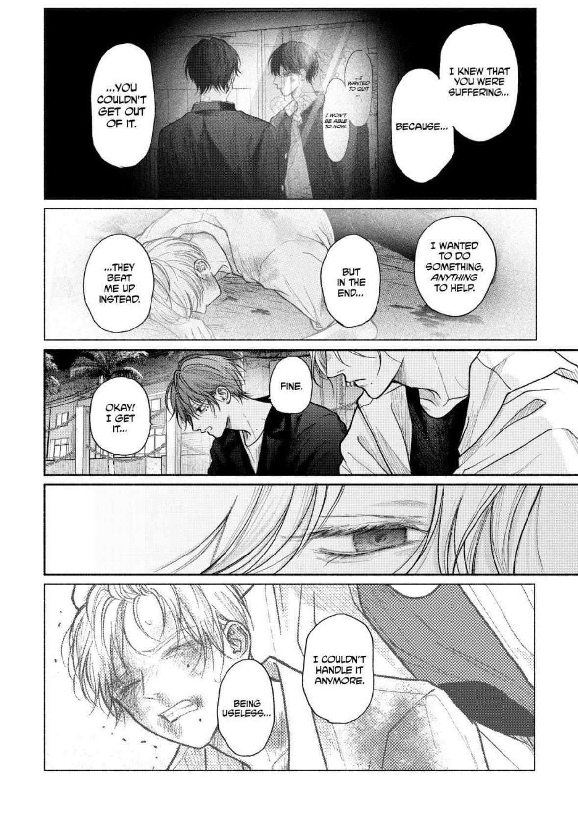Tamaranai no wa Koi na no ka Chapter 28.1 page 8 - 