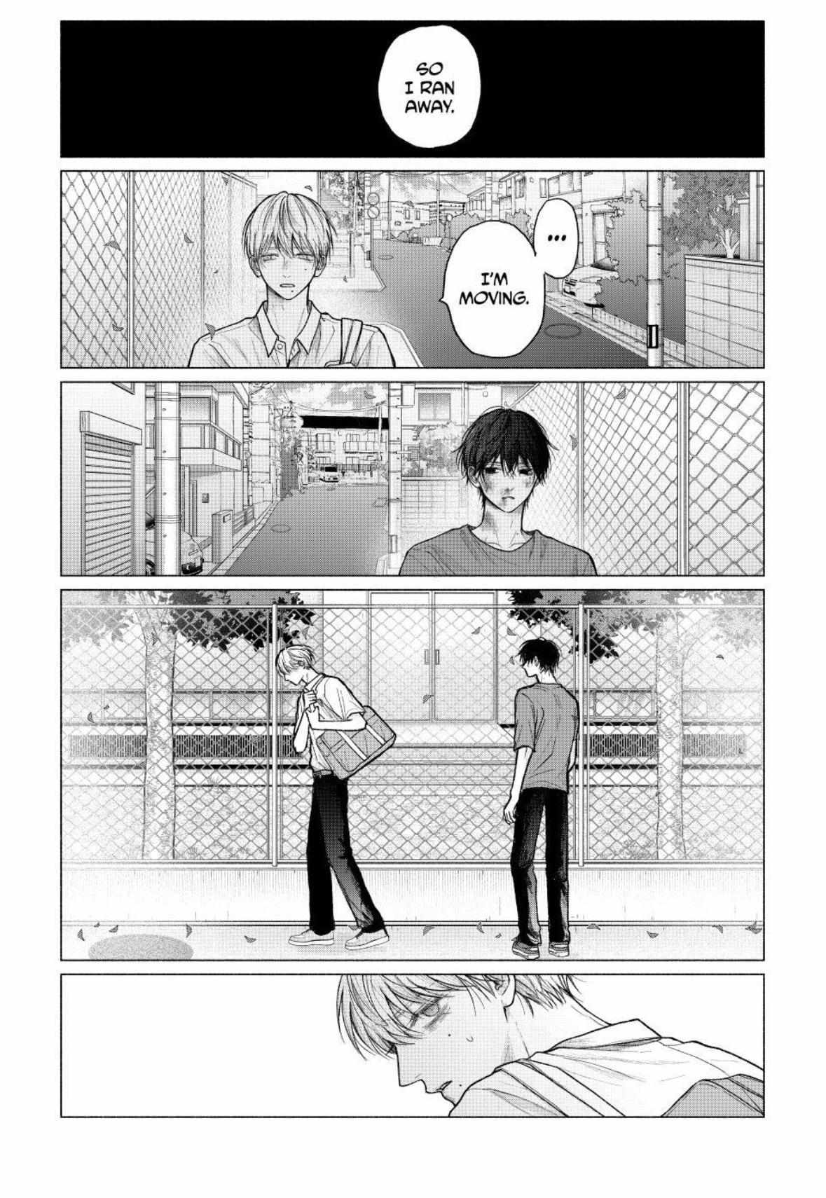 Tamaranai no wa Koi na no ka Chapter 28.1 page 10 - 