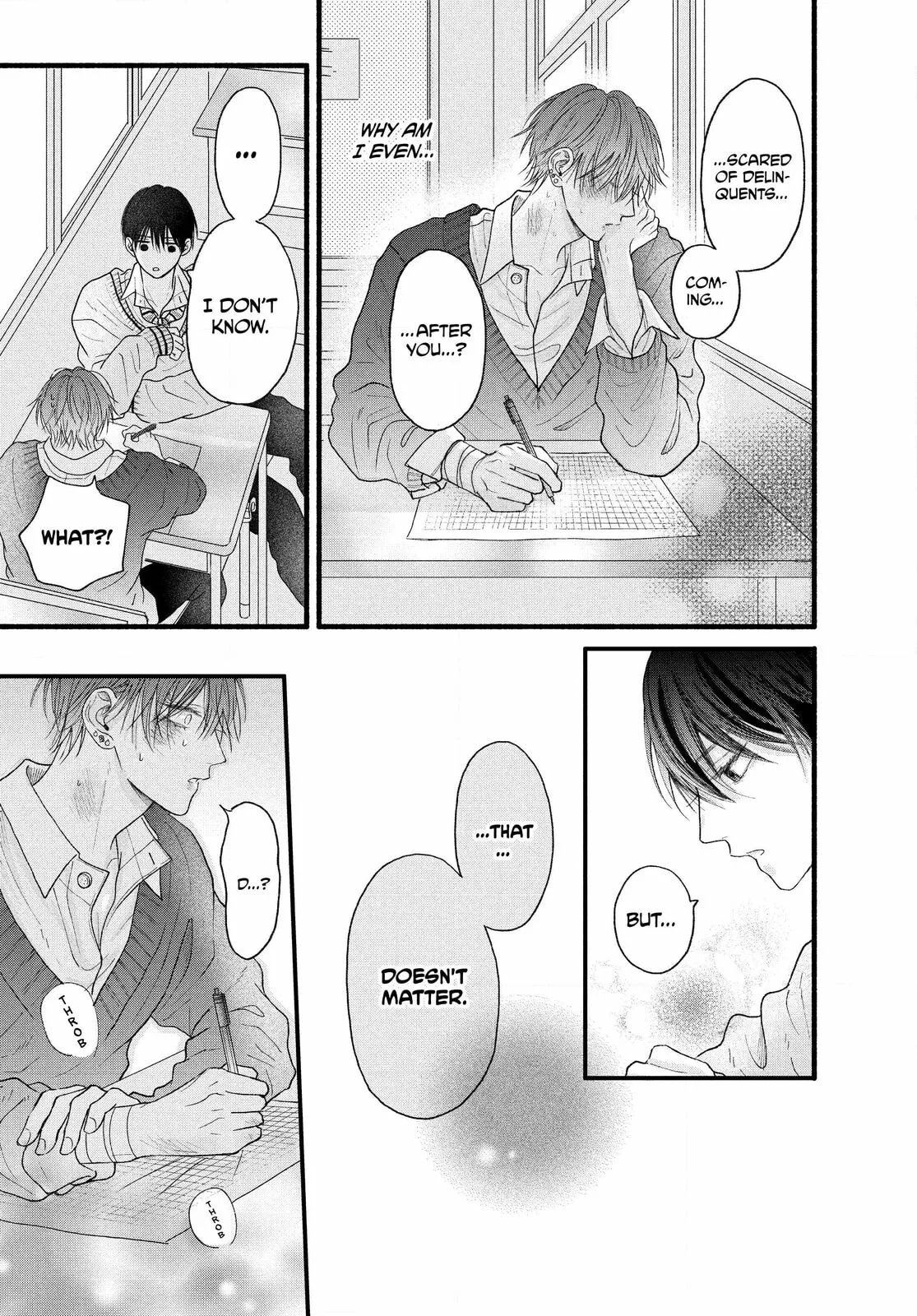 Tamaranai no wa Koi na no ka Chapter 3.1 page 17 - 