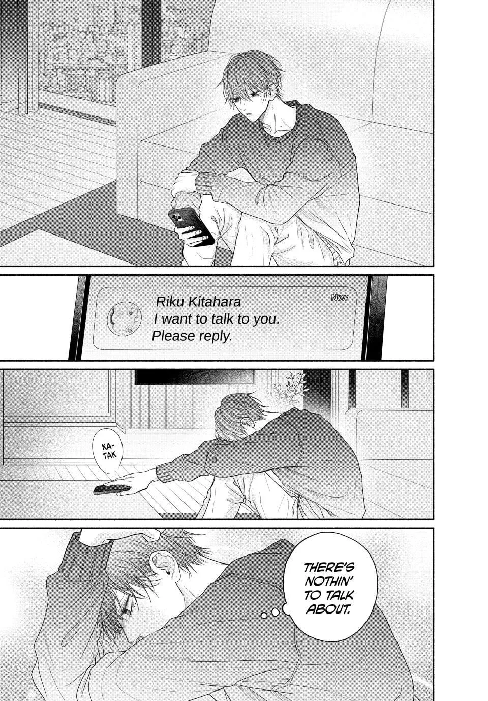 Tamaranai no wa Koi na no ka Chapter 8.1 page 3 - 