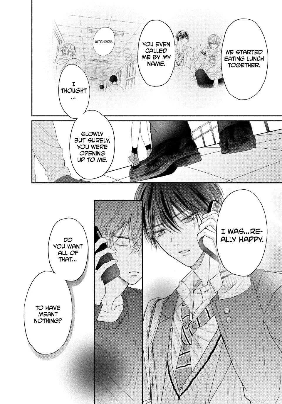 Tamaranai no wa Koi na no ka Chapter 8.1 page 10 - 