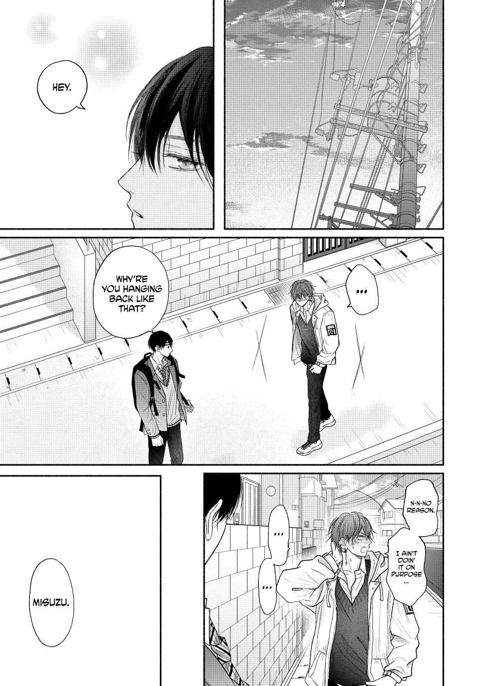 Tamaranai no wa Koi na no ka Chapter 9.2 page 1 - 