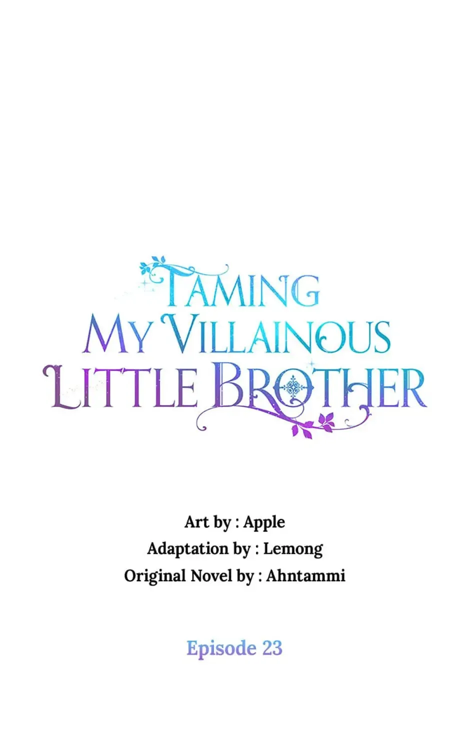 Taming My Villainous Little Brother Chapter 23 page 45 - 