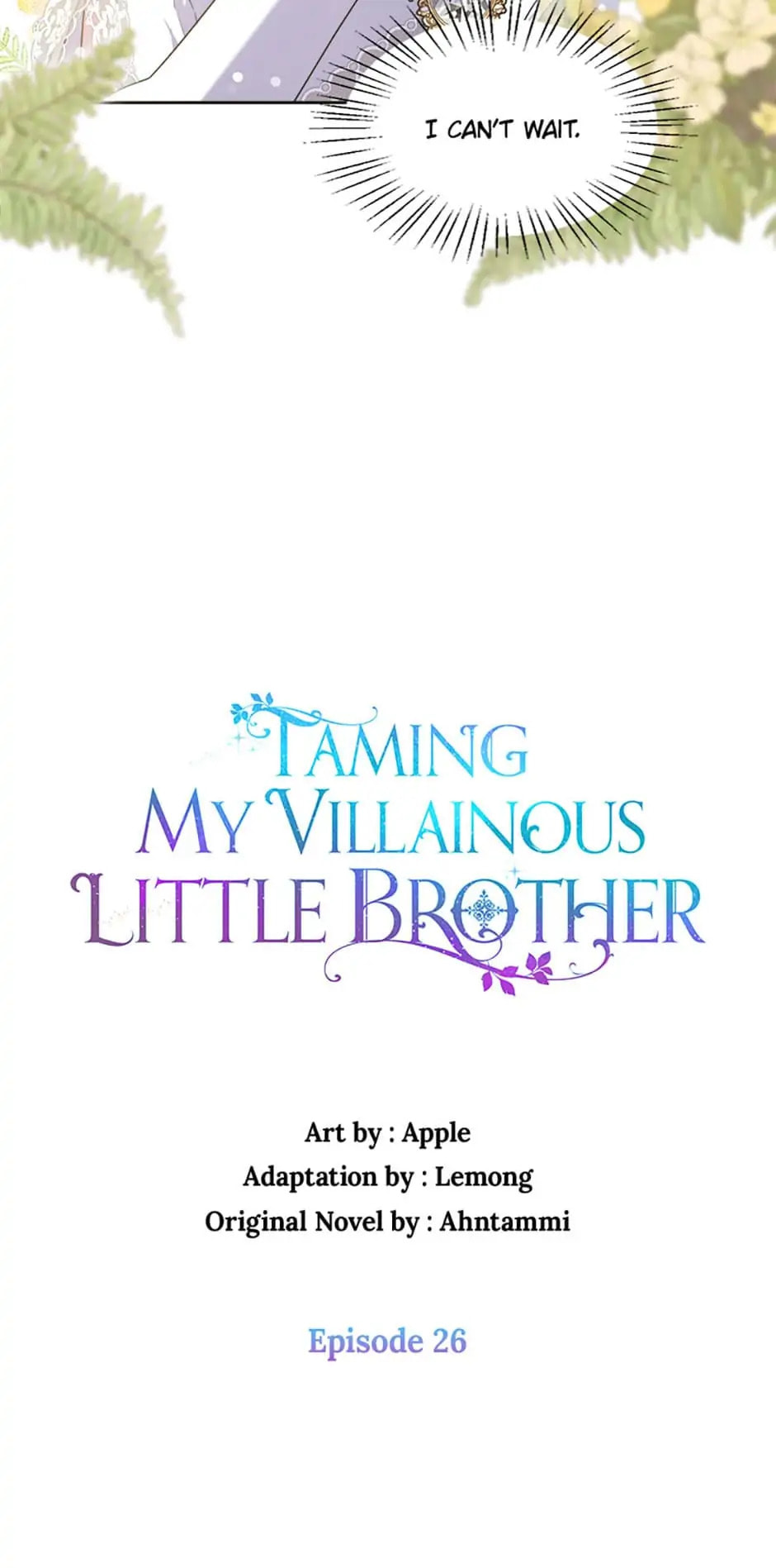 Taming My Villainous Little Brother Chapter 26 page 14 - 
