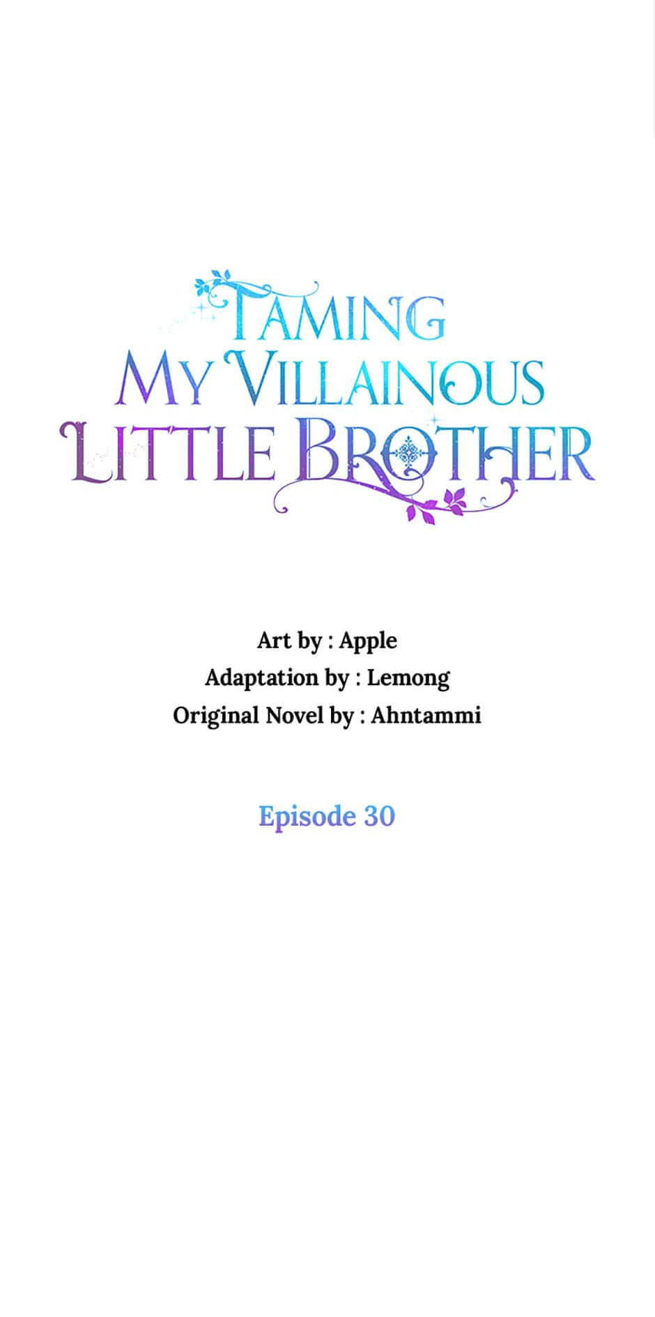 Taming My Villainous Little Brother Chapter 30 page 19 - 