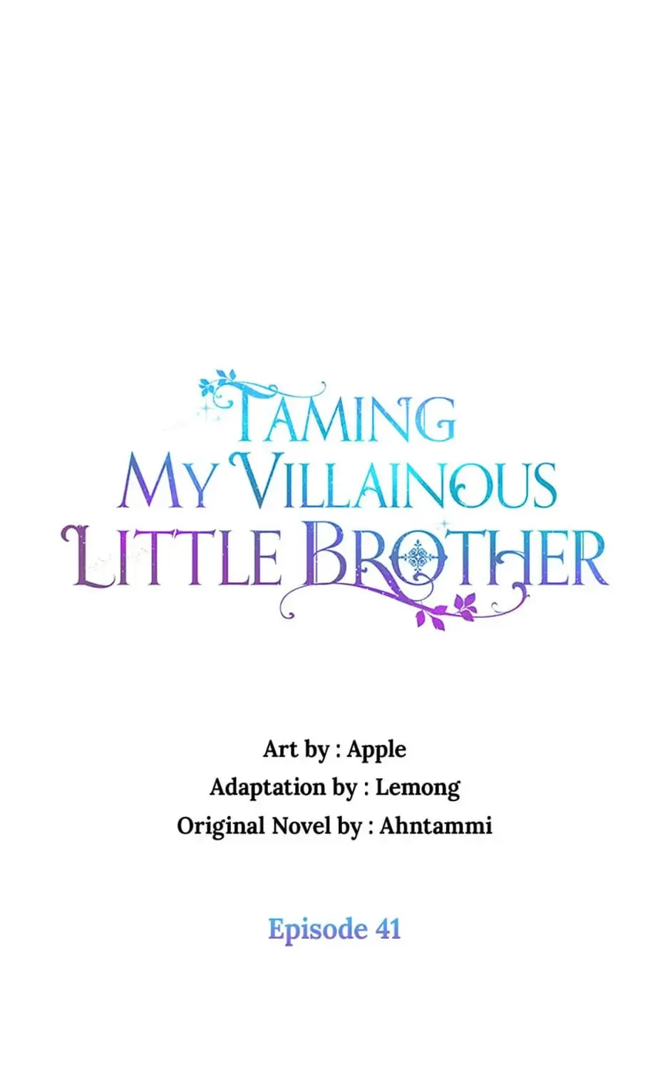 Taming My Villainous Little Brother Chapter 41 page 1 - 