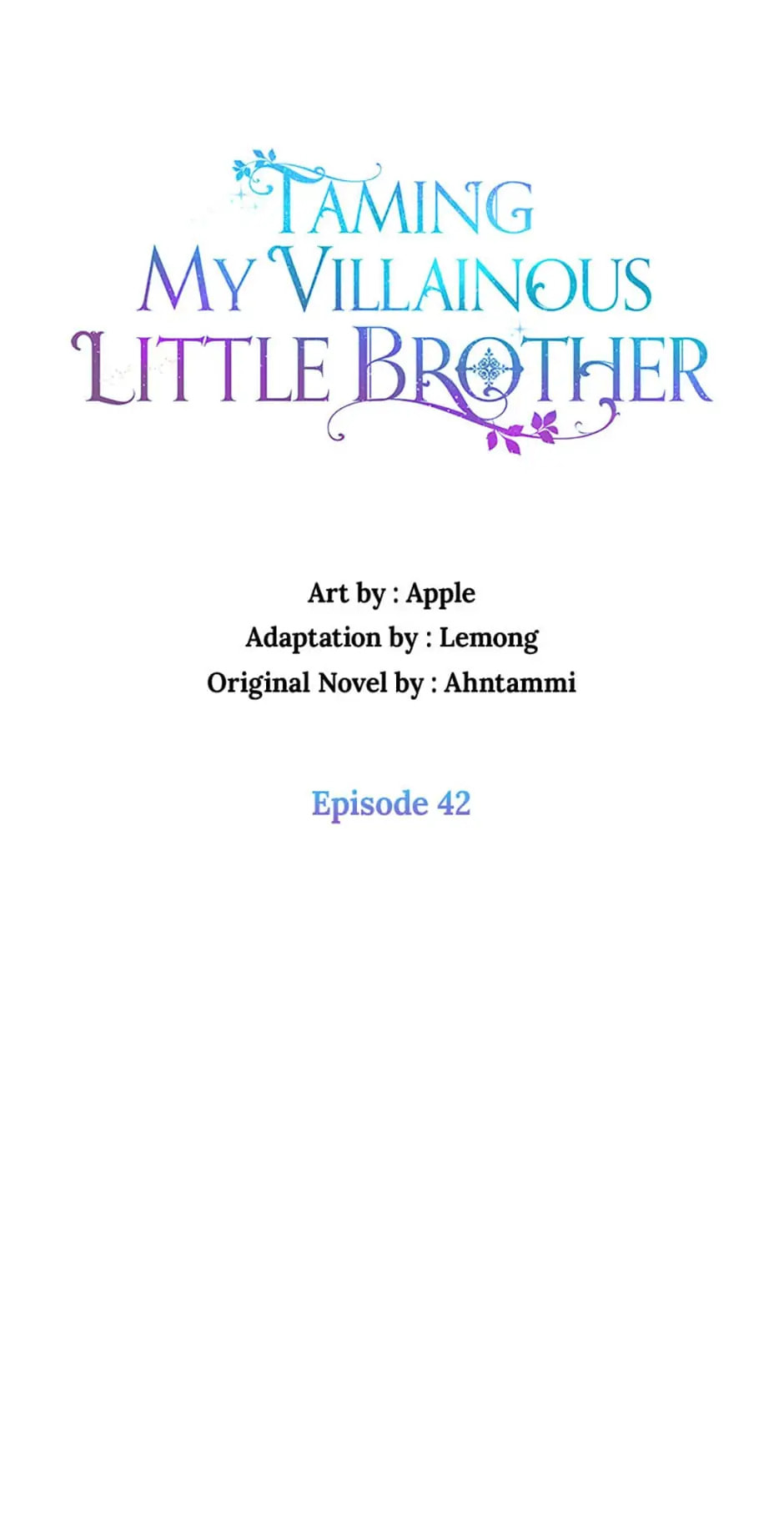 Taming My Villainous Little Brother Chapter 42 page 33 - 