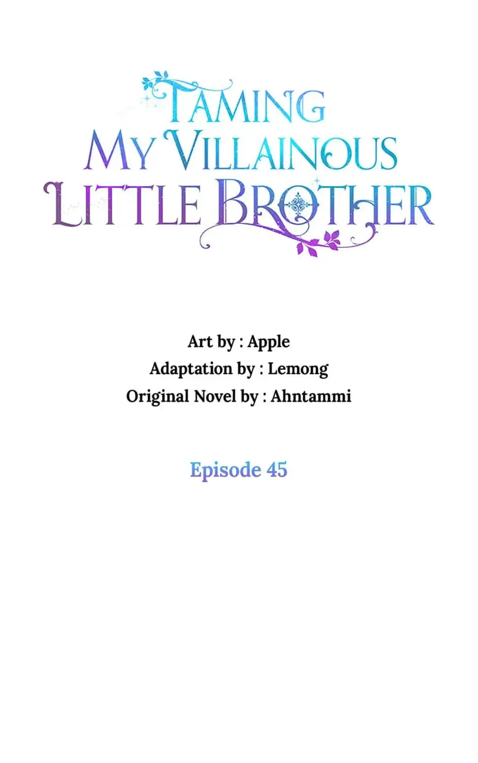 Taming My Villainous Little Brother Chapter 45 page 19 - 
