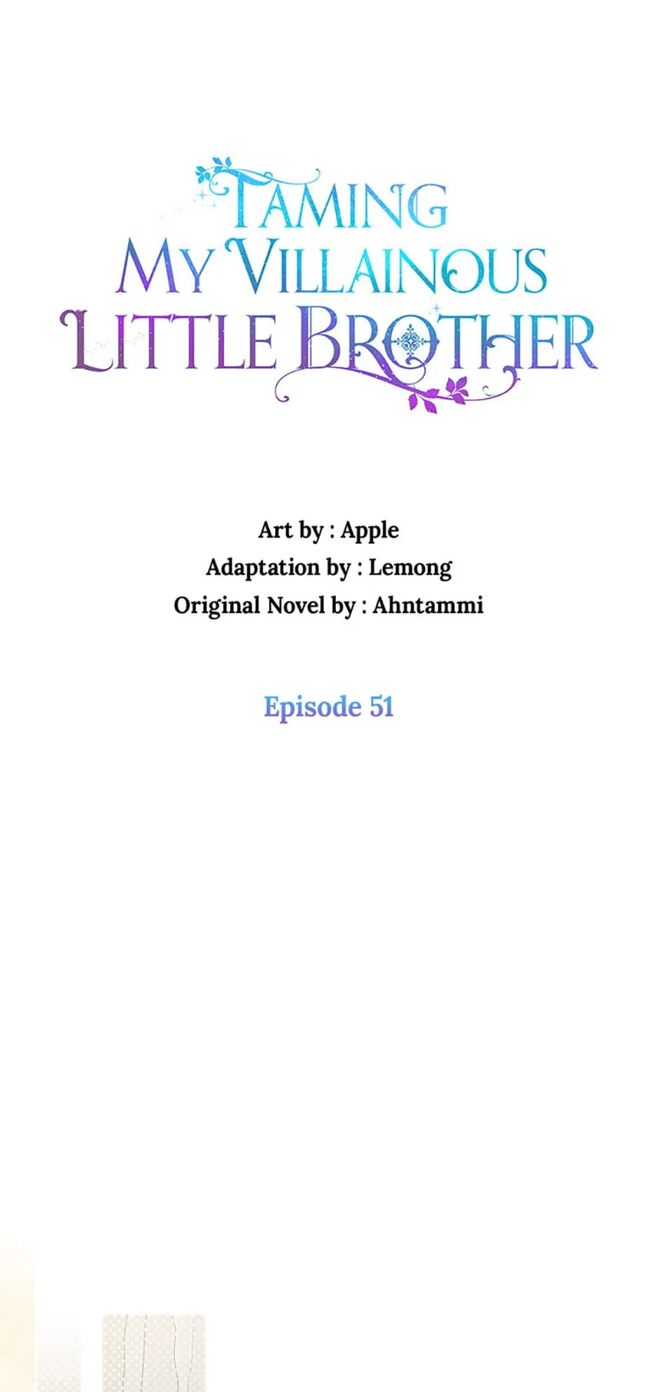 Taming My Villainous Little Brother Chapter 51 page 15 - 