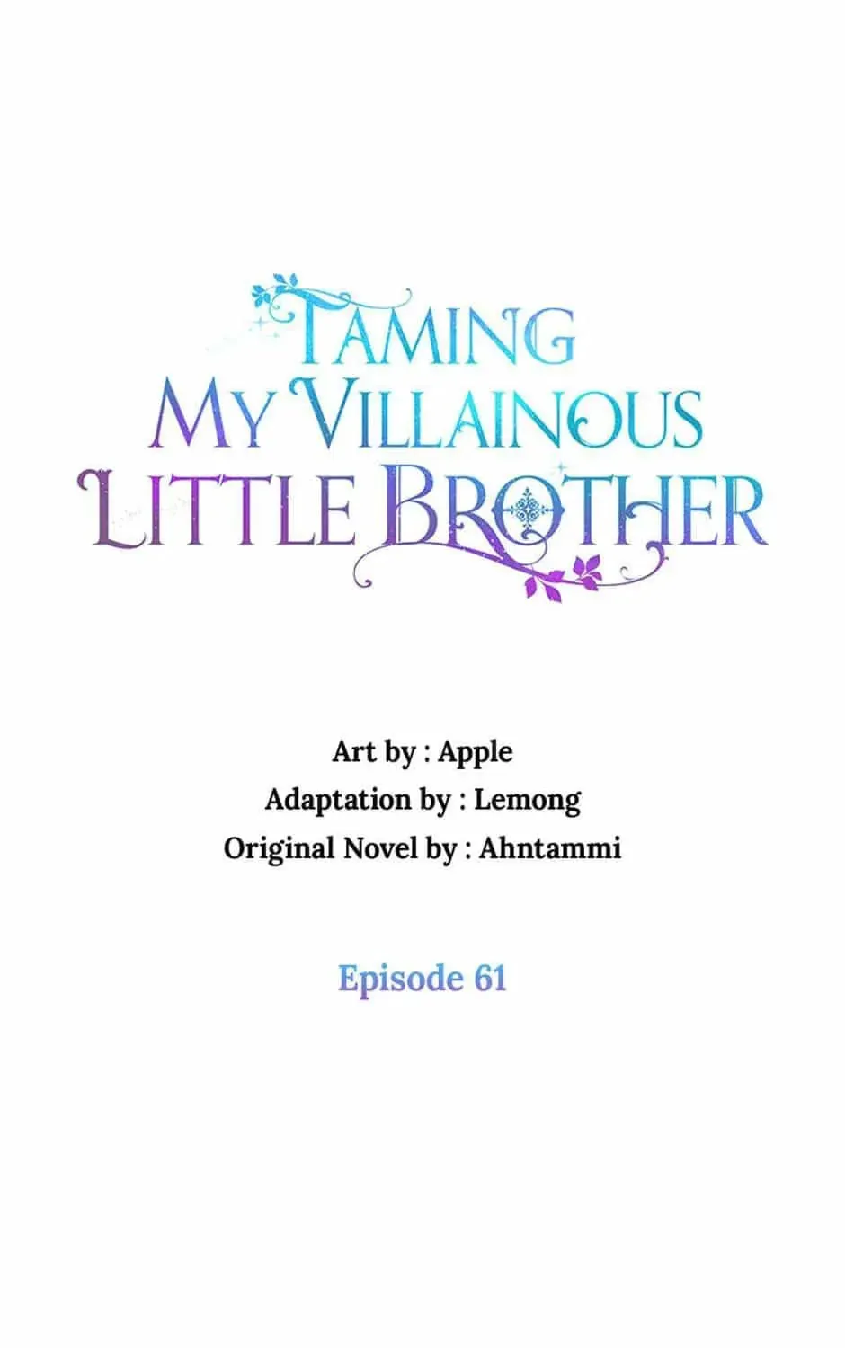 Taming My Villainous Little Brother Chapter 61 page 39 - 
