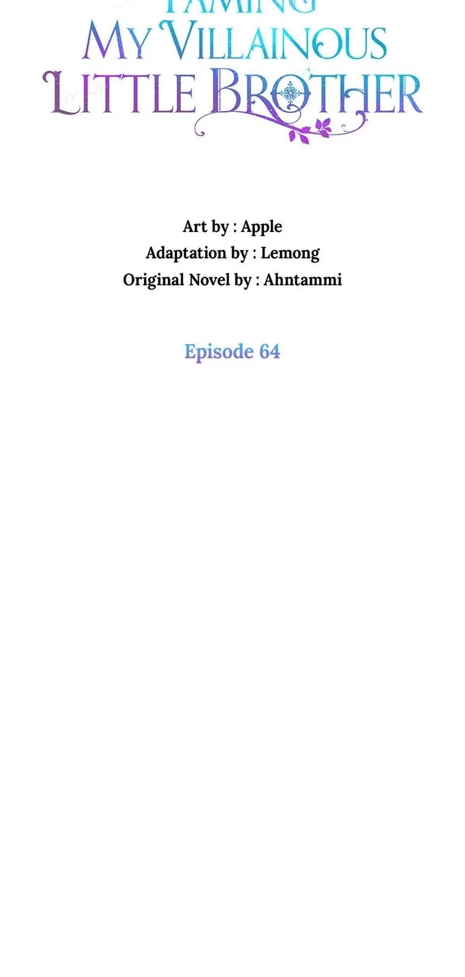 Taming My Villainous Little Brother Chapter 64 page 22 - 