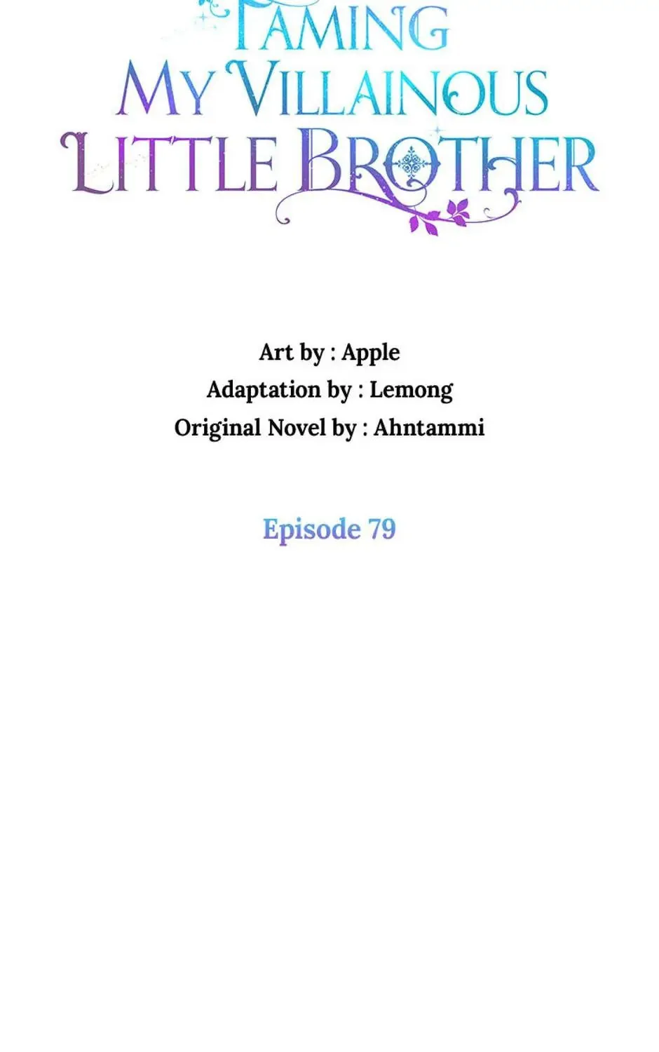 Taming My Villainous Little Brother Chapter 79 page 27 - 