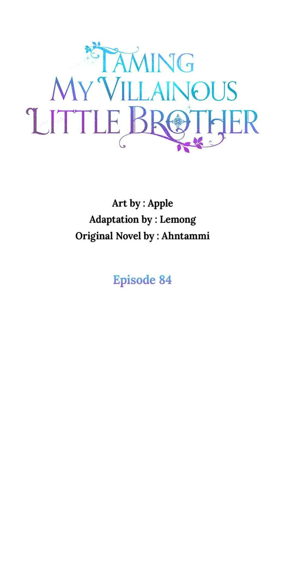 Taming My Villainous Little Brother Chapter 84 page 26 - 