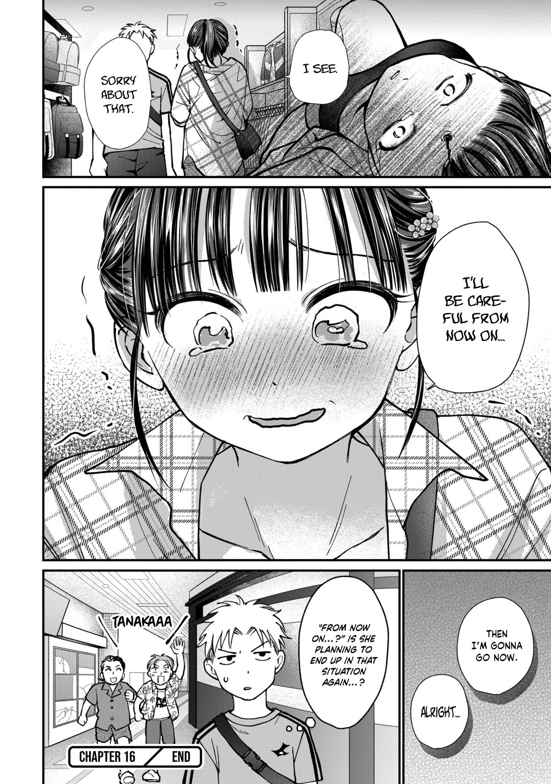 Tanaka and Mizuno Do Not Understand Each Other Chapter 16 page 22 - 