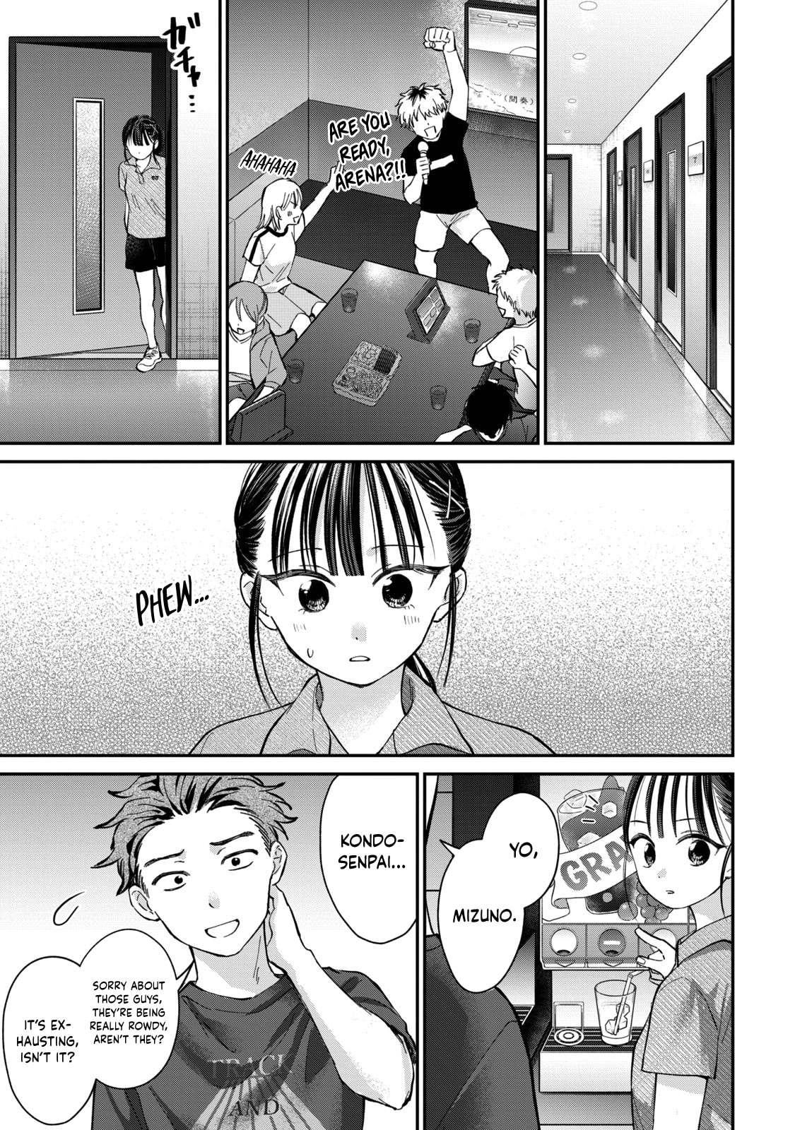 Tanaka and Mizuno Do Not Understand Each Other Chapter 22 page 10 - 