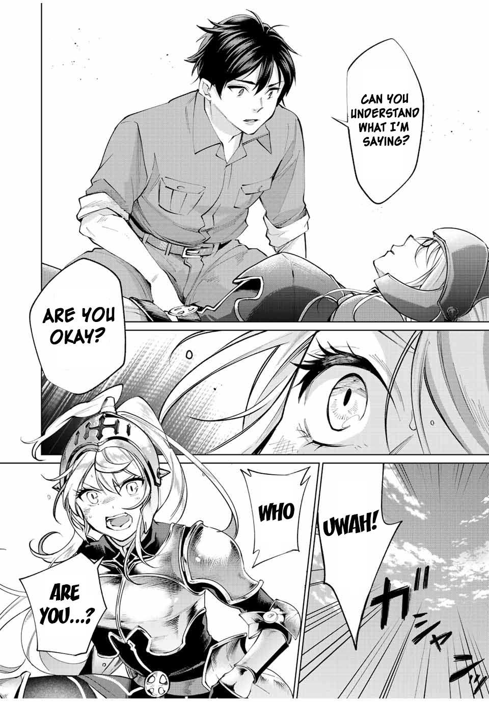 Tanbo de Hirotta Onna Kishi, Inaka de Ore no Yome da to Omowareteiru Chapter 1 page 12 - 