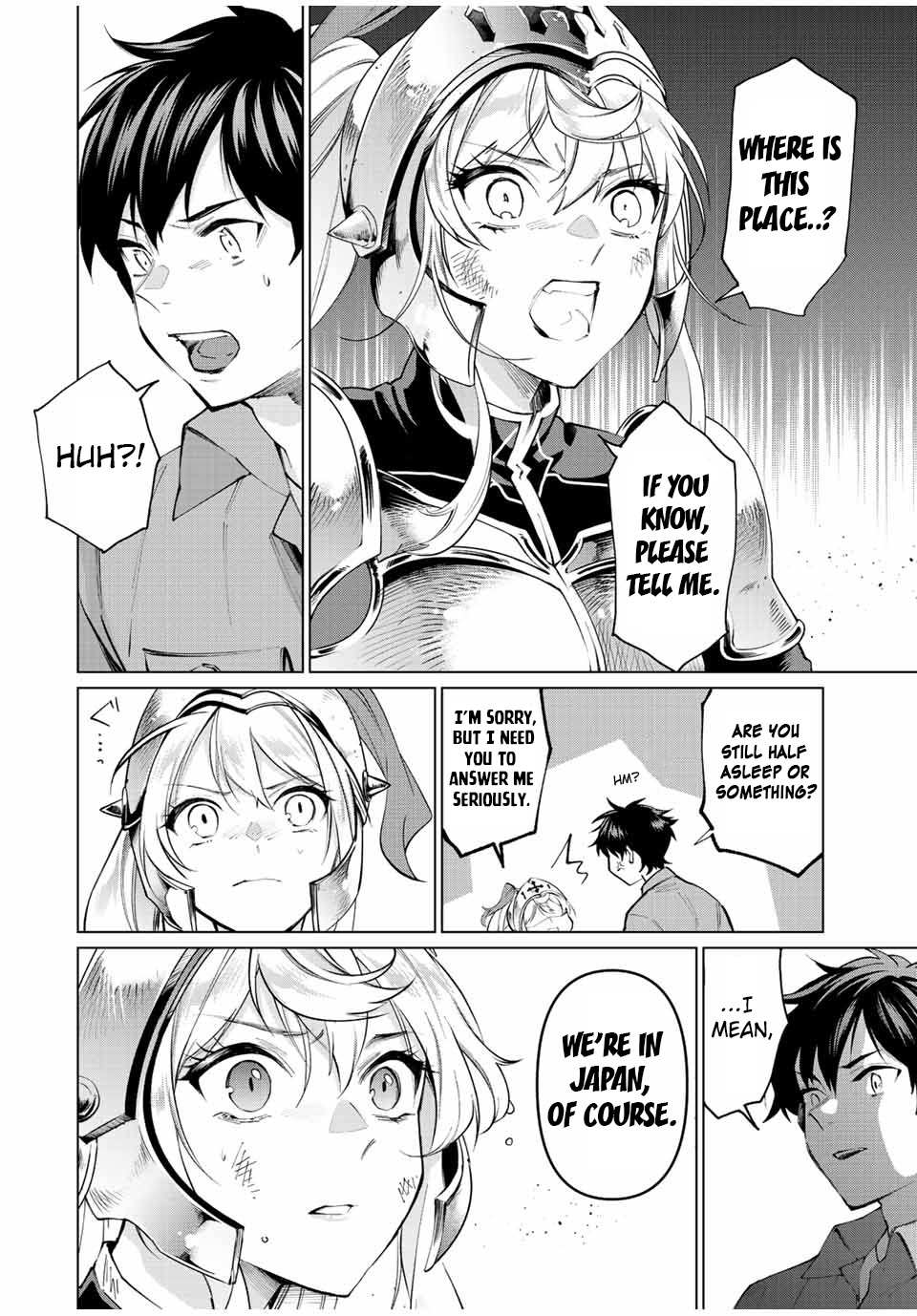 Tanbo de Hirotta Onna Kishi, Inaka de Ore no Yome da to Omowareteiru Chapter 1 page 16 - 