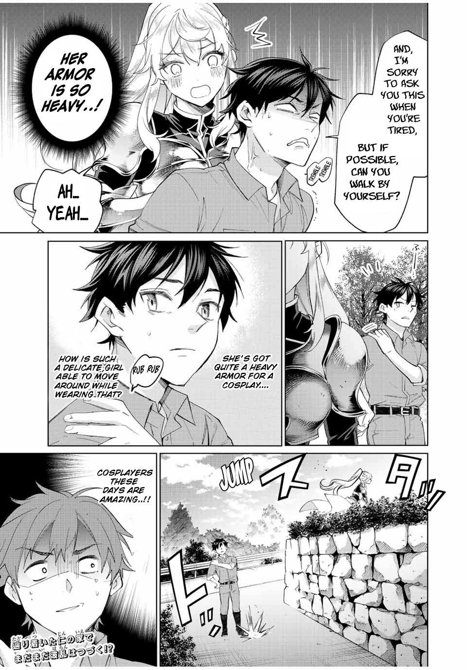Tanbo de Hirotta Onna Kishi, Inaka de Ore no Yome da to Omowareteiru Chapter 1 page 25 - 