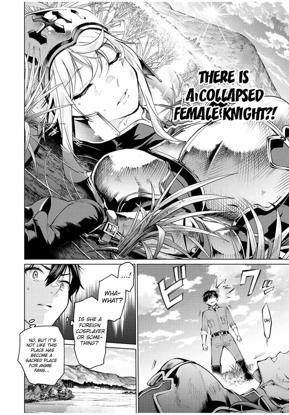 Tanbo de Hirotta Onna Kishi, Inaka de Ore no Yome da to Omowareteiru Chapter 1 page 8 - 