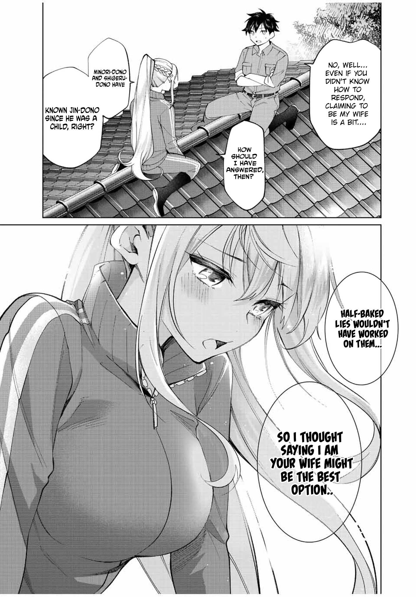 Tanbo de Hirotta Onna Kishi, Inaka de Ore no Yome da to Omowareteiru Chapter 10 page 14 - 