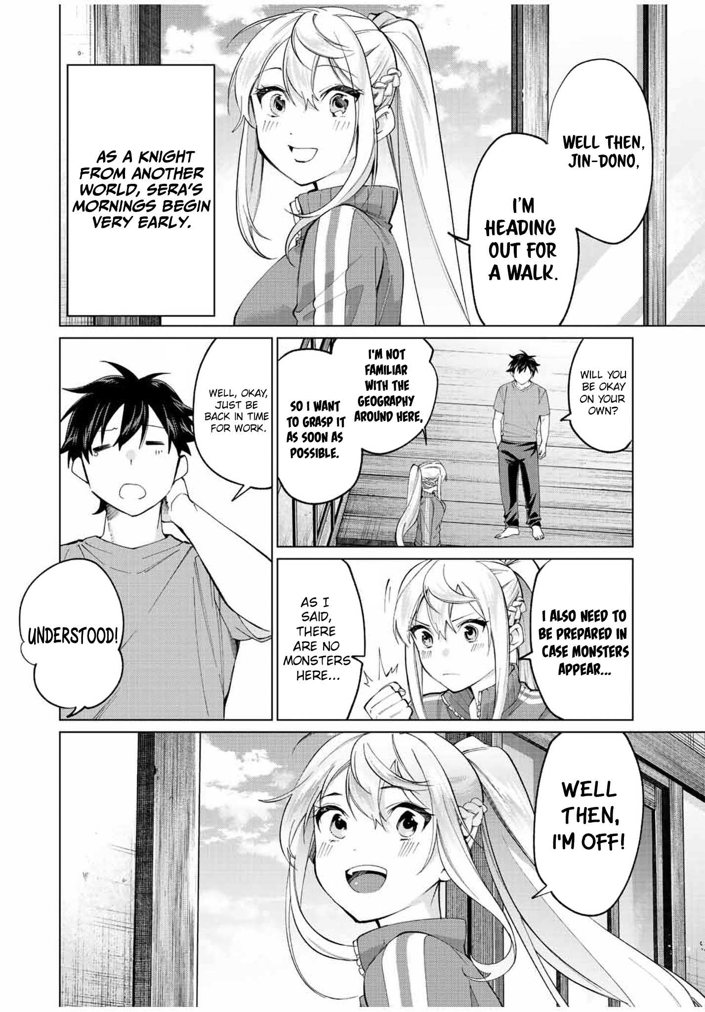 Tanbo de Hirotta Onna Kishi, Inaka de Ore no Yome da to Omowareteiru Chapter 10 page 7 - 