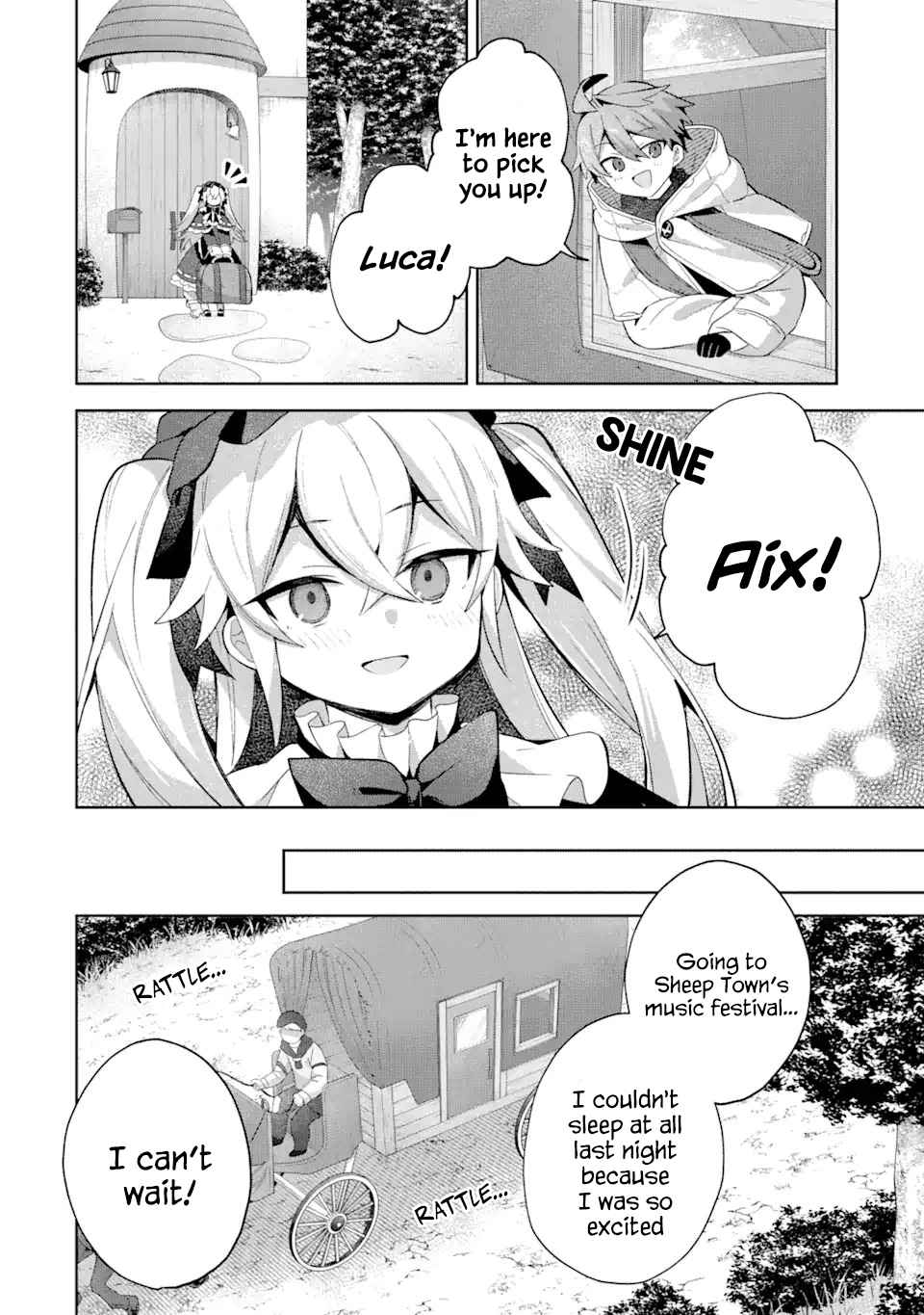 Tanbo de Hirotta Onna Kishi, Inaka de Ore no Yome da to Omowareteiru Chapter 11.1 page 4 - 