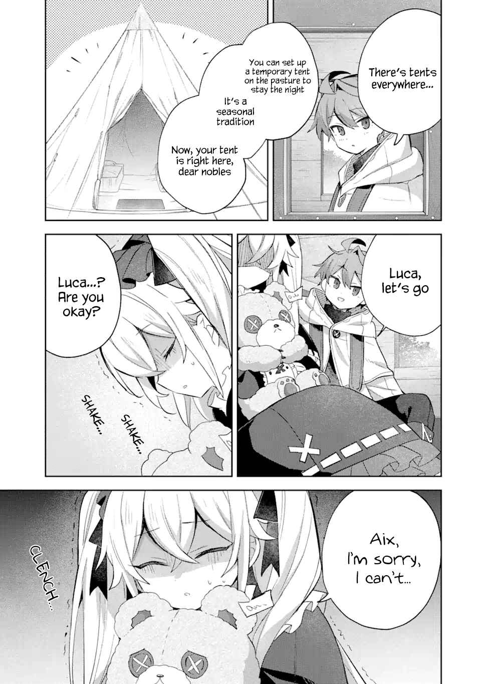 Tanbo de Hirotta Onna Kishi, Inaka de Ore no Yome da to Omowareteiru Chapter 12.1 page 3 - 
