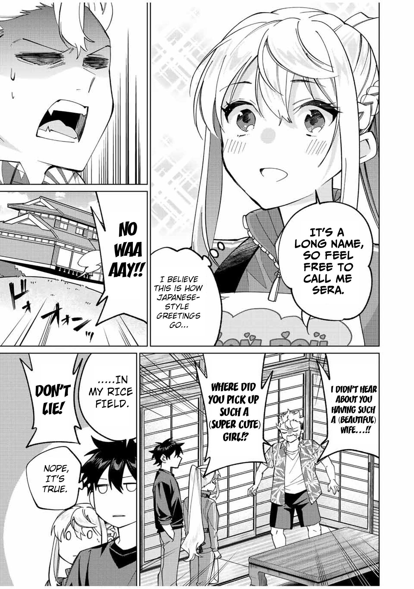 Tanbo de Hirotta Onna Kishi, Inaka de Ore no Yome da to Omowareteiru Chapter 12 page 10 - 