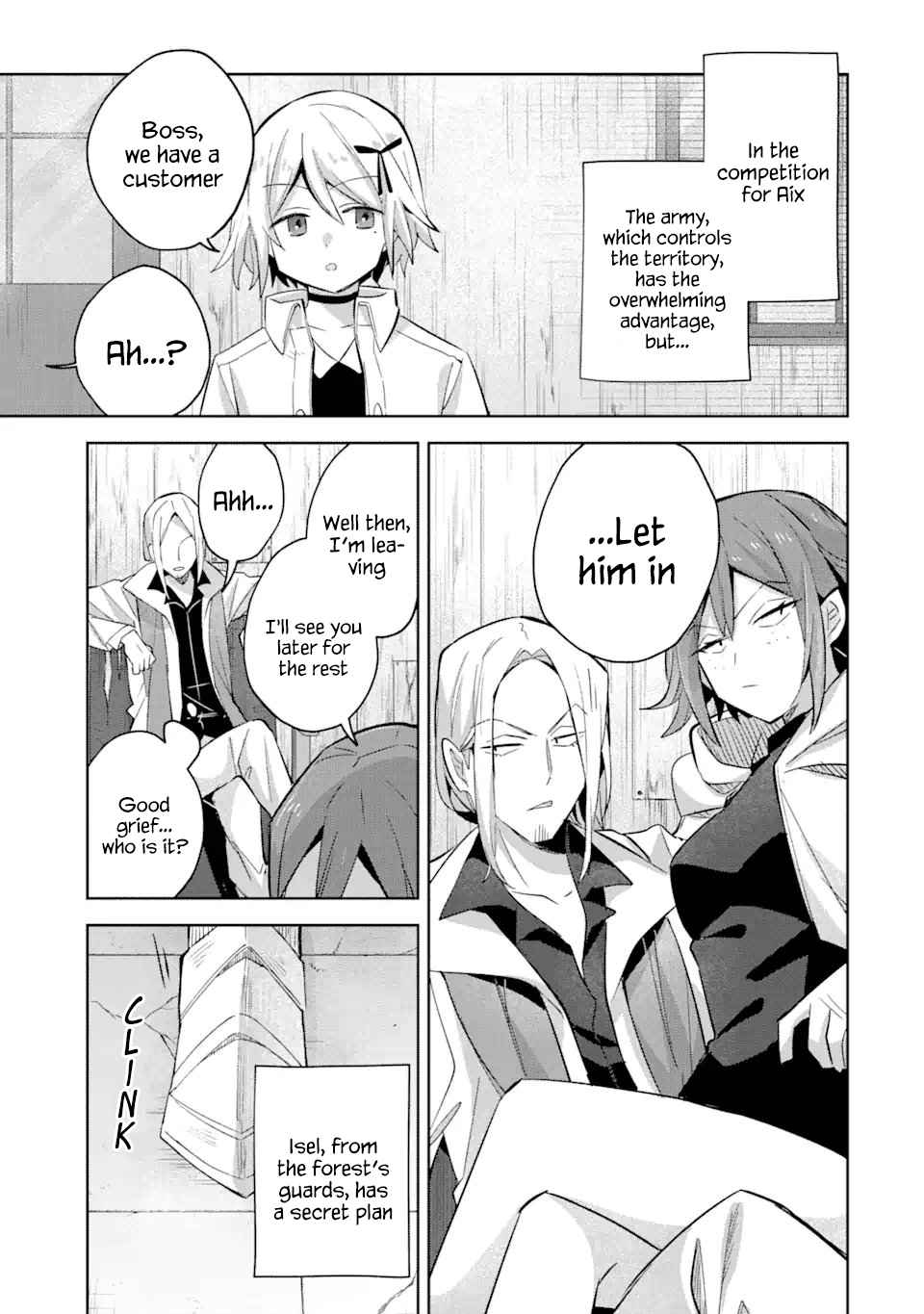 Tanbo de Hirotta Onna Kishi, Inaka de Ore no Yome da to Omowareteiru Chapter 13.1 page 10 - 