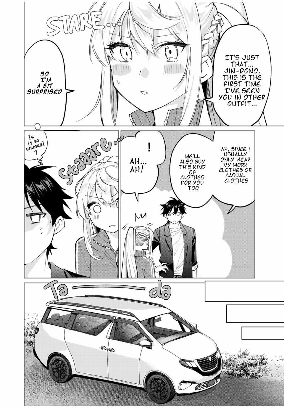 Tanbo de Hirotta Onna Kishi, Inaka de Ore no Yome da to Omowareteiru Chapter 13 page 8 - 
