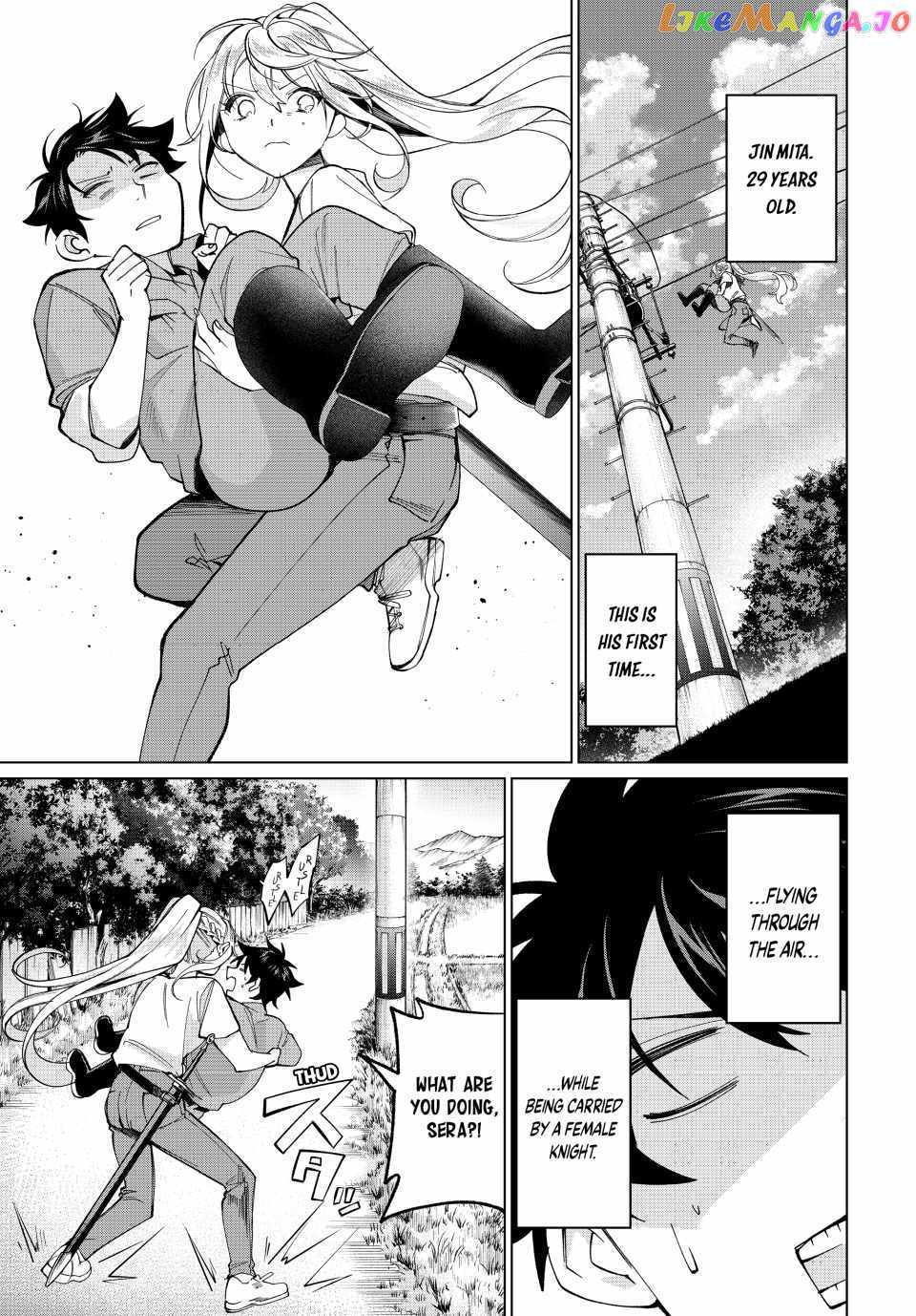 Tanbo de Hirotta Onna Kishi, Inaka de Ore no Yome da to Omowareteiru Chapter 17 page 11 - 
