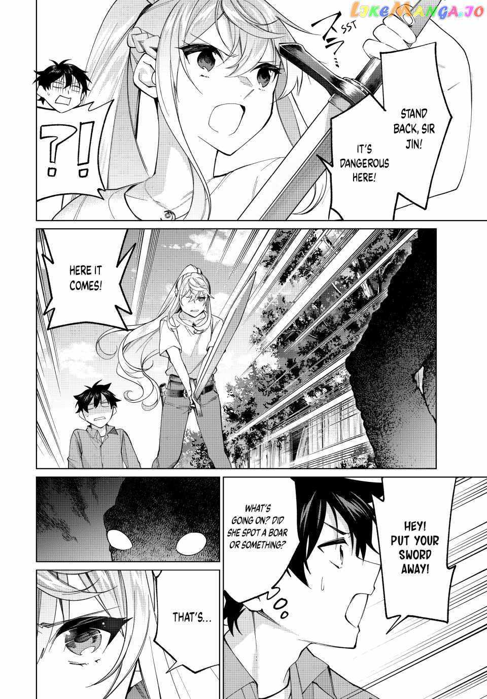 Tanbo de Hirotta Onna Kishi, Inaka de Ore no Yome da to Omowareteiru Chapter 17 page 12 - 