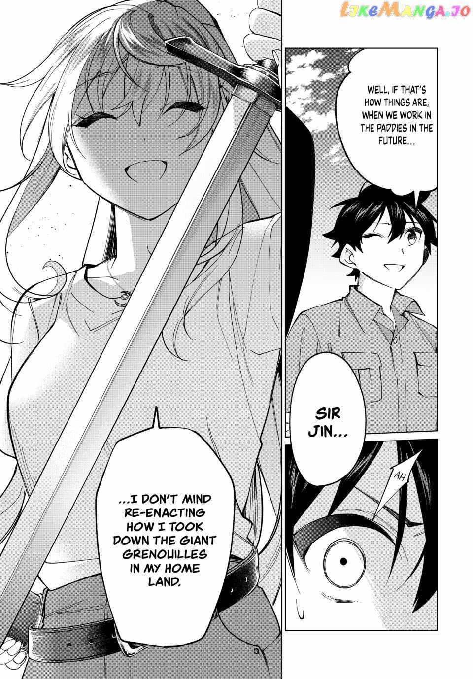 Tanbo de Hirotta Onna Kishi, Inaka de Ore no Yome da to Omowareteiru Chapter 17 page 19 - 