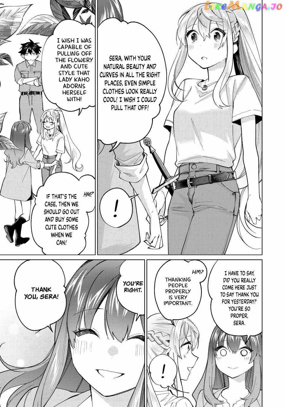 Tanbo de Hirotta Onna Kishi, Inaka de Ore no Yome da to Omowareteiru Chapter 18 page 3 - 
