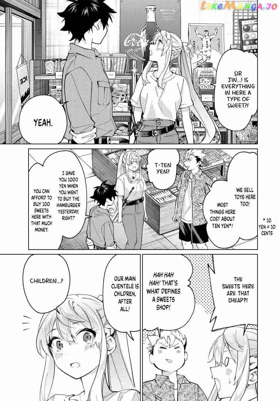Tanbo de Hirotta Onna Kishi, Inaka de Ore no Yome da to Omowareteiru Chapter 18 page 7 - 