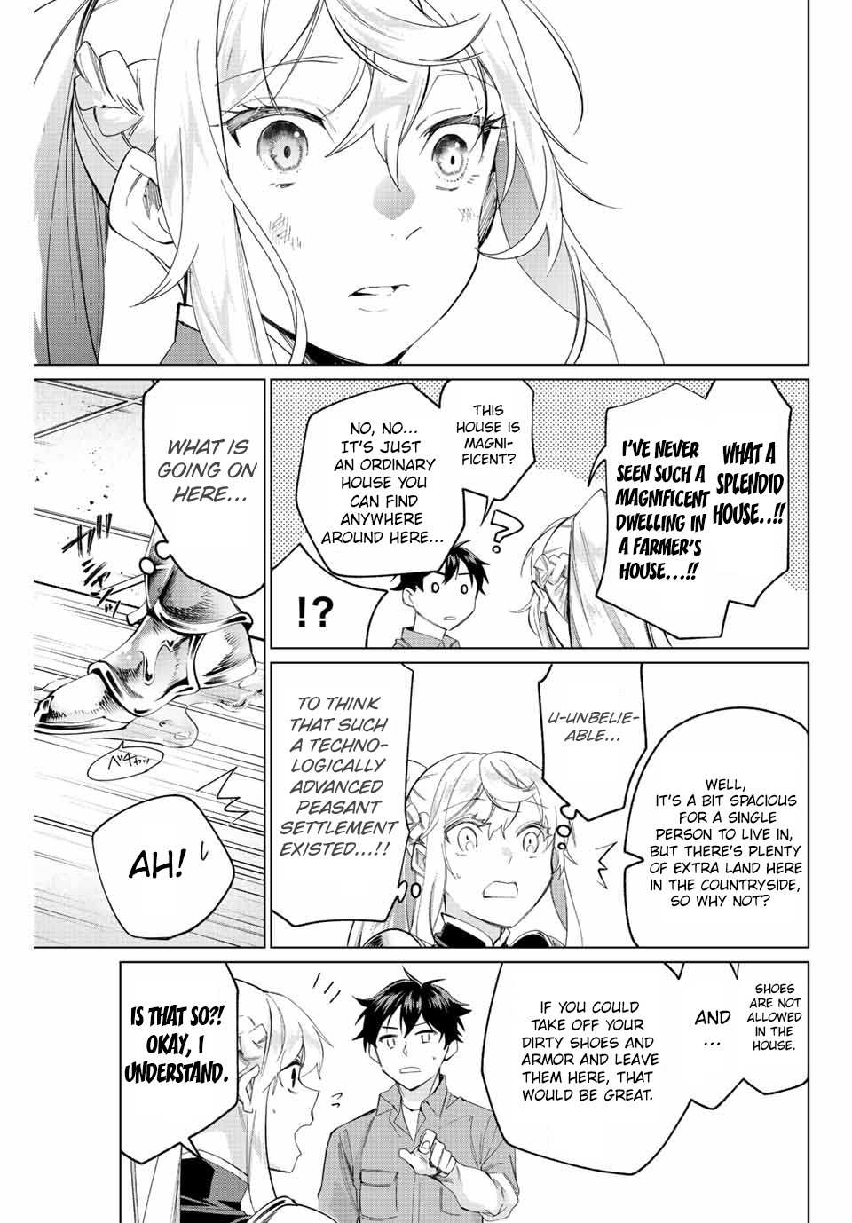 Tanbo de Hirotta Onna Kishi, Inaka de Ore no Yome da to Omowareteiru Chapter 2 page 2 - 